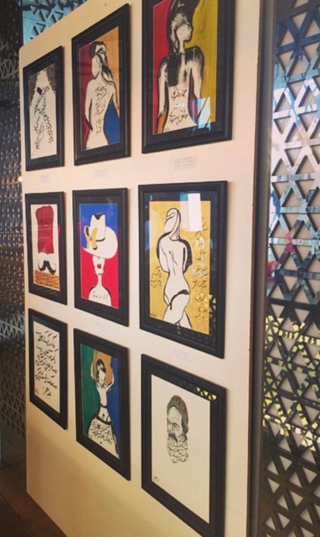 Art Exhibition-Oberoi Hotel, Dubai, UAE